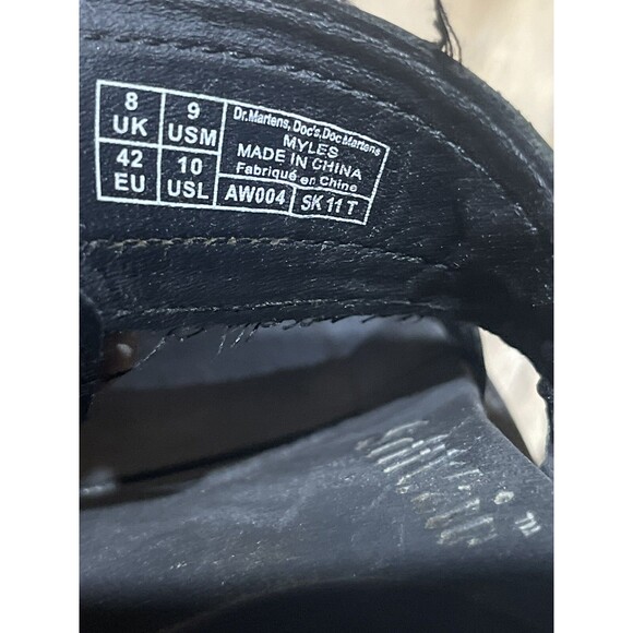 Dr Marten Myles M9 W10 Unisex Black Slip On Leather main image 6